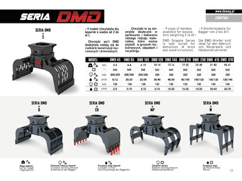 Grappin pour Engins de chantier neuf DEMOQ DMD 120 S Hydraulic Polyp -grab 695 kg: photos 5