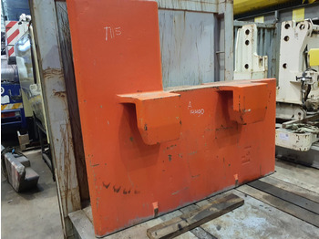 Contrepoids pour Engins de chantier Grove Grove GMK 6250/6300 left side counterweight 15 ton: photos 2