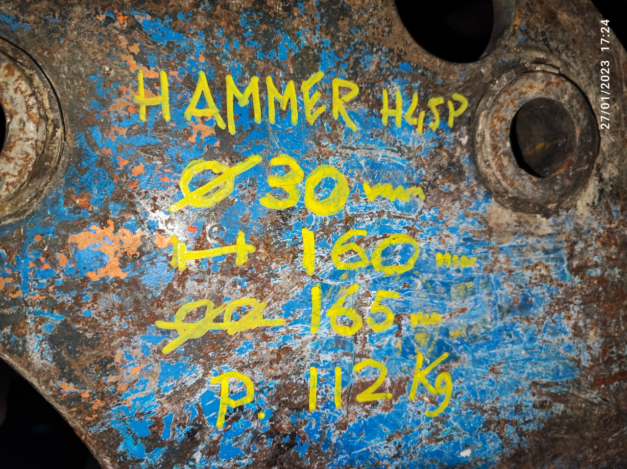 Marteau hydraulique pour Engins de chantier HAMMER H45P: photos 7
