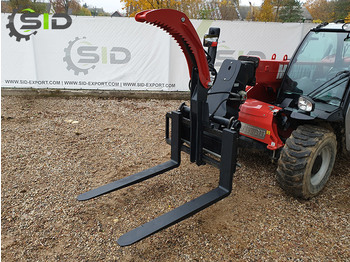 Grappin pour Porteur neuf SID Wood grapple for pallet forks ISO 2 ISO 3 / Holzgreifer für Palletengabel: photos 1
