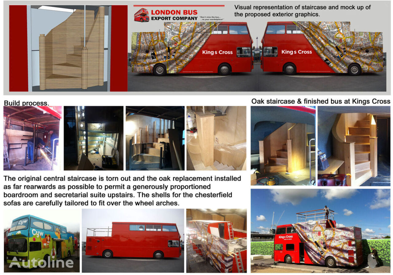 Bus à impériale Daimler FLEETLINE British Double Decker Marketing Exhibition Training et: photos 6