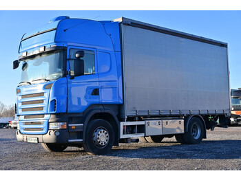 Camion à rideaux coulissants Scania R500 Topline Retarder Rungen Standklima LBW AHK