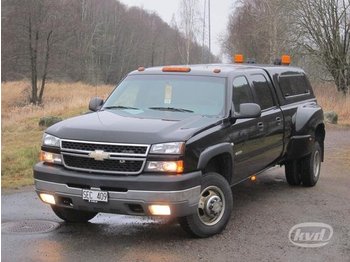 Chevrolet Silverado K3500 (Aut, Helläder, 4WD, 366hk) -06  - Camion benne