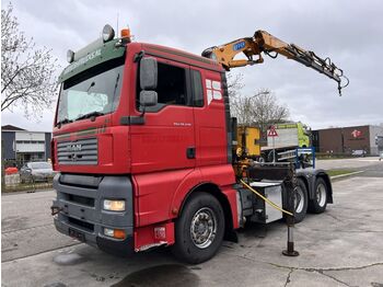 Camion grue MAN TGA 28.430 6X2 EURO 3 EFFER 210 4S + REMOTE CONT