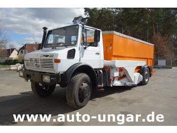 Camion porte-conteneur/ caisse mobile MERCEDES-BENZ U1700 Ruthmann Cargoloader mit Wechselcontainer