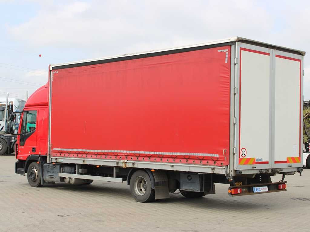 Camion à rideaux coulissants Iveco EUROCARGO 75-190, EURO 6, SIDE-WALLS: photos 4