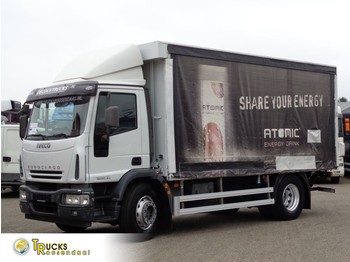 Camion à rideaux coulissants Iveco Eurocargo 190EL24 + Manual + Lift + electric curtains: photos 1