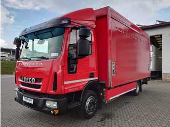 Camion à rideaux coulissants Iveco Eurocargo ML120EL21 Getränkepritsche+LBW Abbiege: photos 1