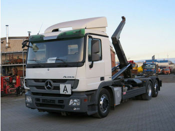 Camion ampliroll Mercedes-Benz Actros 2541 L6x2 Abrollkipper Meiller RK 20.70: photos 1