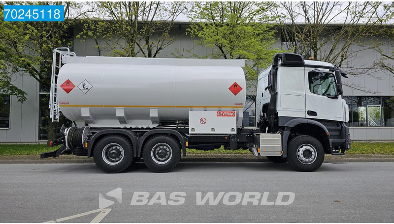 Camion citerne pour transport de carburant neuf Mercedes-Benz Arocs 3340 6X4 20.000ltr Fuel tanker ADR EURO 3: photos 7