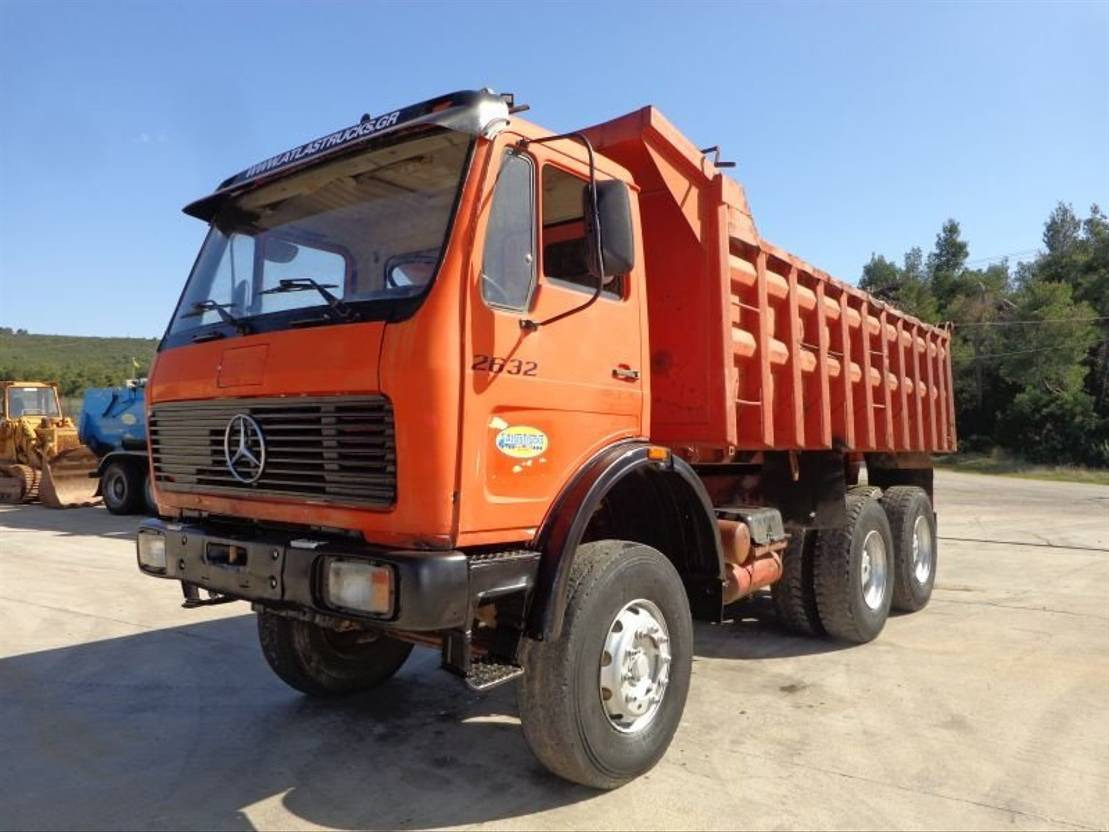 Camion benne Mercedes-Benz NG 2632 V10 MERCEDES BENZ 2632 (6X4) KIPPER: photos 2