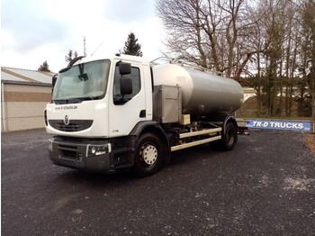 Camion citerne pour transport de lait Renault INSULATED STAINLESS STEEL TANK 2 COMP 11000L: photos 1