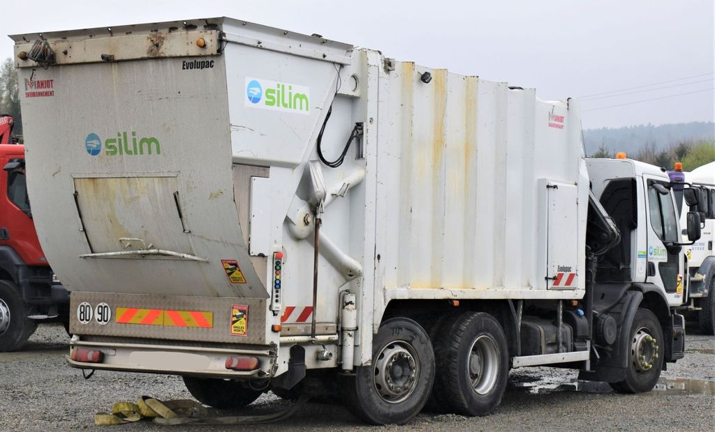 Camion grue, Benne à ordures ménagères Renault Premium 320DXI*Müllwagen + HIAB 166E-3HIDUO/FUNK: photos 4