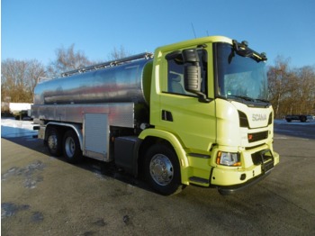 Camion citerne pour transport de lait SCANIA P410 XT Milchsammelfahrzeug Retarder Tankfahrzeu: photos 1