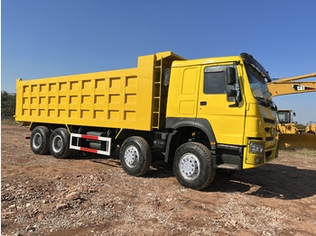 Camion benne pour transport de silo SINOTRUK HOWO 371 Dump Truck 8x4: photos 5