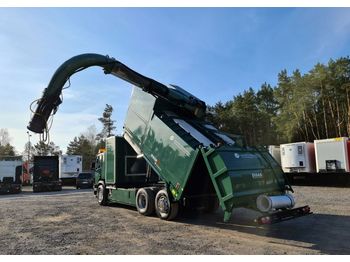 Camion citerne Scania DISAB Saugbagger odkurzacz koparka ssąca substancje sypkie WUKO: photos 1
