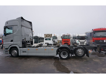 Camion porte-conteneur/ Caisse mobile Scania S450 HighLine LL BDF *Retarder/Xenon/Lenk+Lift: photos 2