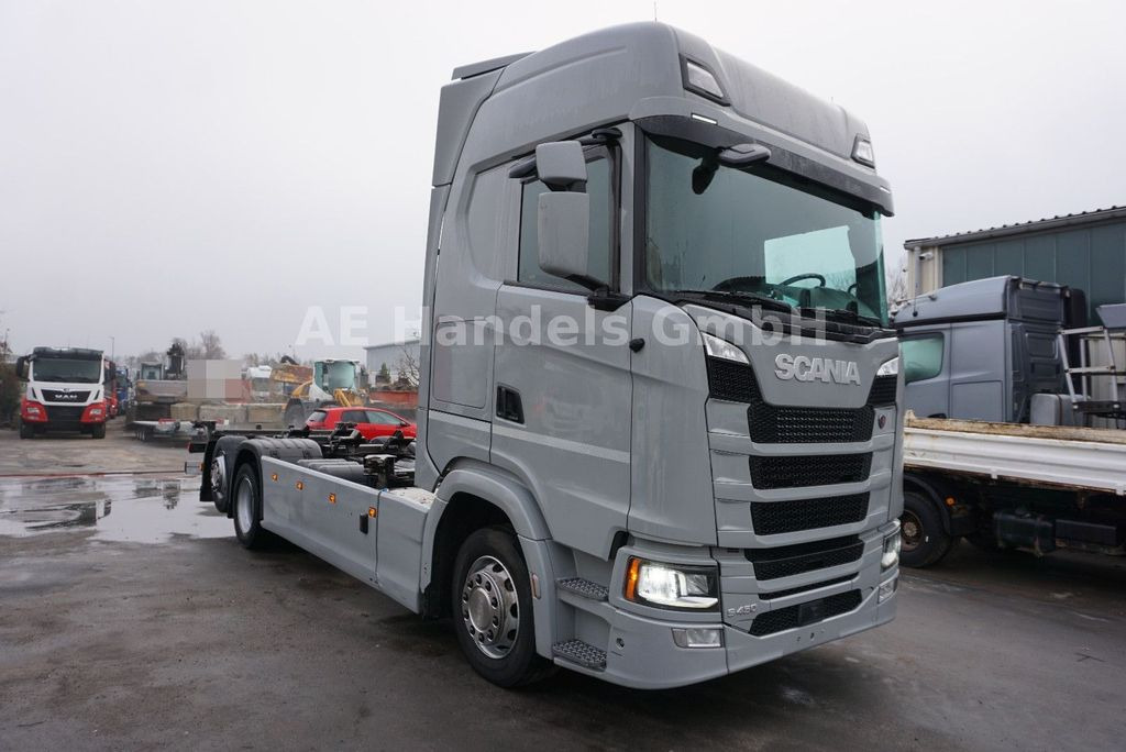 Camion porte-conteneur/ Caisse mobile Scania S450 HighLine LL BDF *Retarder/Xenon/Lenk+Lift: photos 7