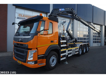 Camion ampliroll, Camion grue Volvo FM 420 8x2 HMF 26 ton/meter laadkraan: photos 1