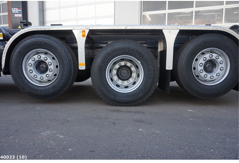 Camion ampliroll Volvo FM 420 8x2 HMF 28 ton/meter laadkraan: photos 8