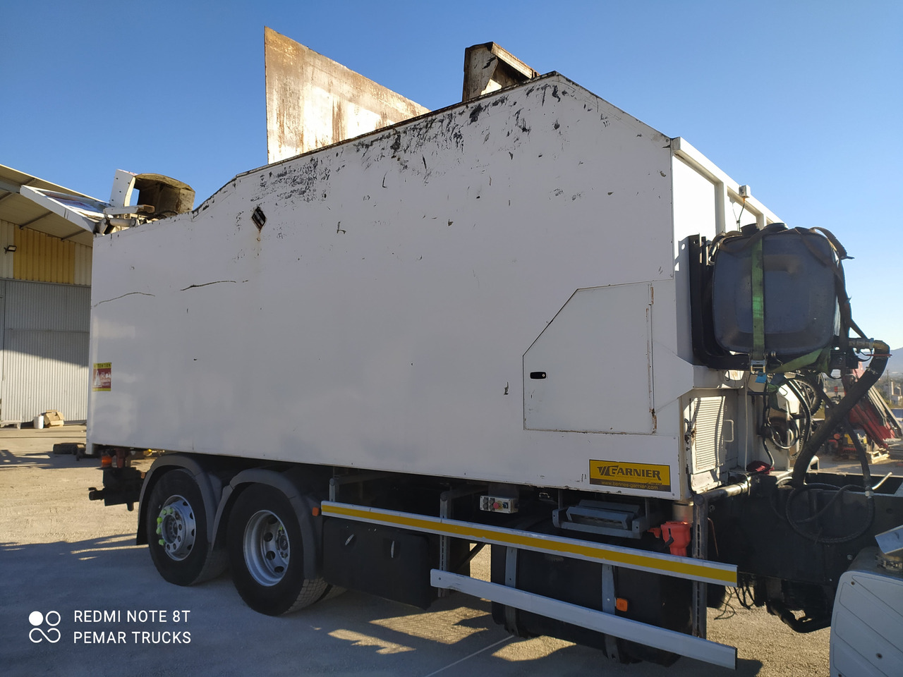 Carrosserie interchangeable - camion poubelle GARNIER CONTENEDOR BASURERO COMPACTADOR: photos 8