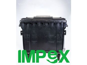 Carrosserie interchangeable - camion poubelle Impex - 660L / 770L - Washed, 100% Good Condition: photos 1