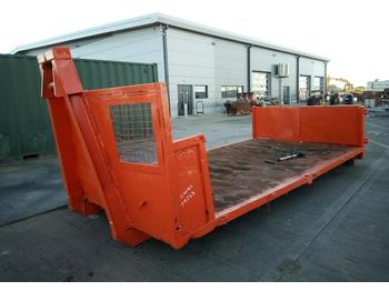 Benne ampliroll RORO Flat Bed Body to suit Hook Loader Lorry: photos 1