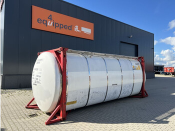 Cuve de stockage pour transport de produits chimiques Van Hool 20FT SB, 30.700L, 2 comp.(7.500L + 23.200L), UN PORTABLE T11, L4BN, 5Y insp.: 03/2025: photos 1