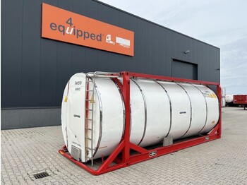 Cuve de stockage pour transport de produits chimiques Van Hool 20FT swapbody TC 30.856L, L4BN, IMO-4, valid 5y- + CSC insp. 06-2023: photos 1