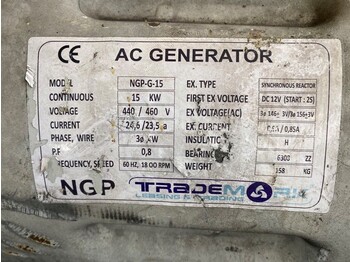 Groupe électrogène AC Generator 20 KVA generatordeel Alternator: photos 3