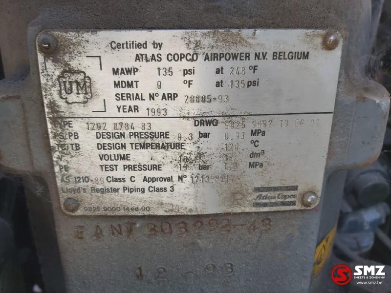 Compresseur d'air Atlas-Copco Occ Compressor Atlas Copco 8 BAR: photos 7