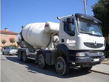 Renault Kerax 410.32 - 8x4 - 10 m³ - Camion malaxeur