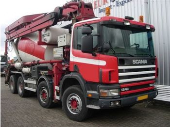 Scania Putzmeister  M 24/8m3 - Camion pompe