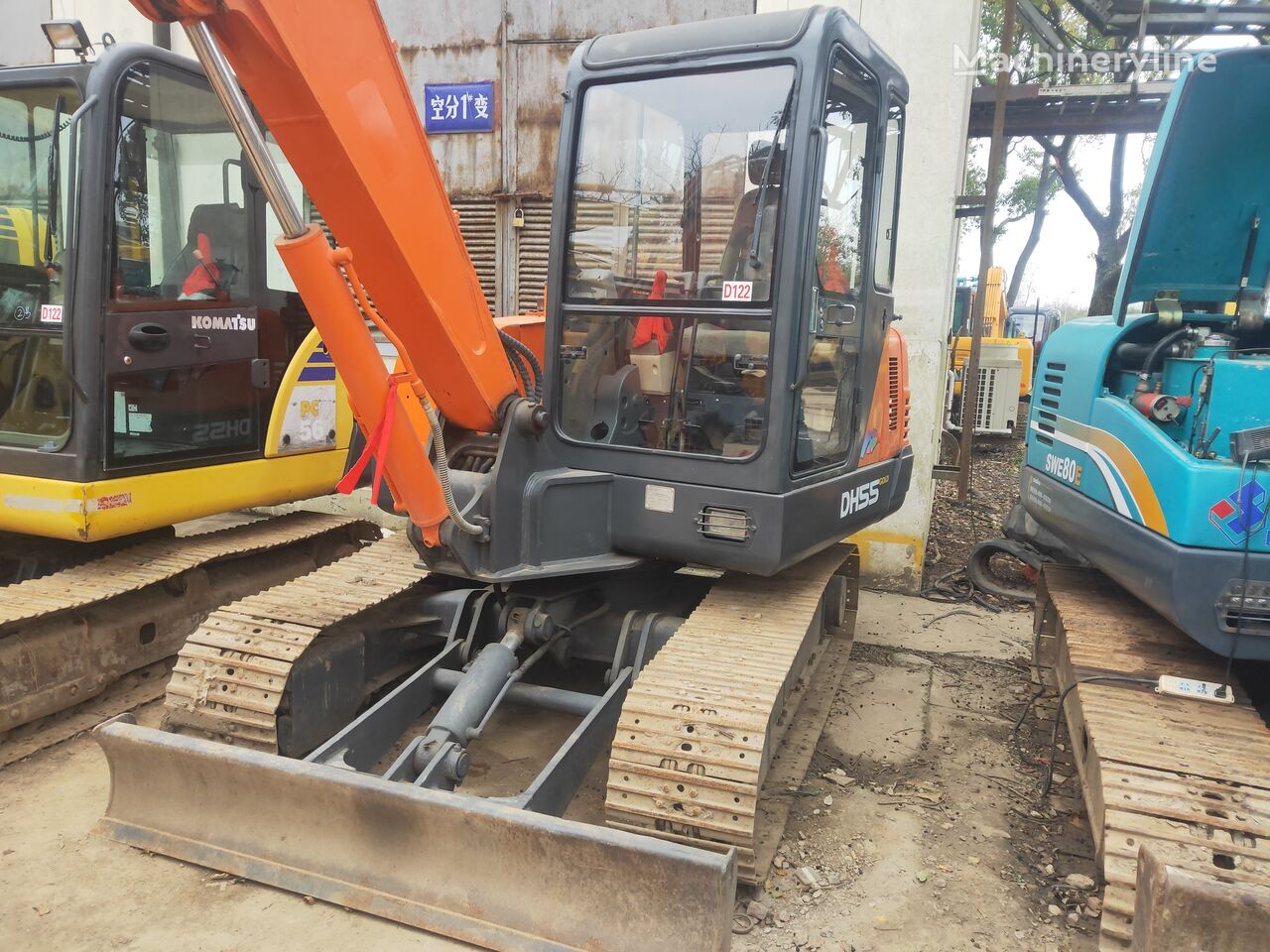 Mini pelle DOOSAN DH55 mini small track excavator Korean: photos 2