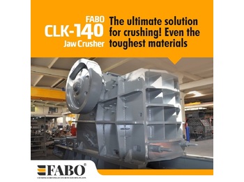 Concasseur neuf FABO CLK-140 | 320-600 TPH PRIMARY JAW CRUSHER: photos 1