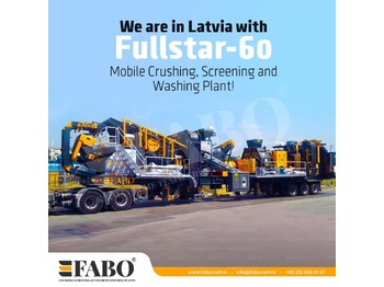 Concasseur mobile neuf FABO FULLSTAR-60 Crushing, Washing & Screening  Plant [ Copy ]: photos 1
