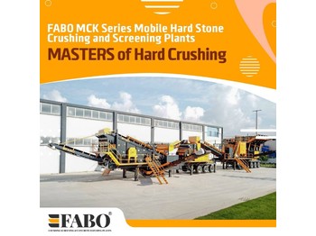 Concasseur mobile neuf FABO MCK-110 MOBILE CRUSHING & SCREENING PLANT | JAW+SECONDARY [ Copy ]: photos 1
