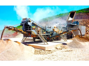 Concasseur mobile neuf FABO PRO-150 MOBILE CRUSHING SCREENING PLANT WITH WOBBLER FEEDER: photos 1