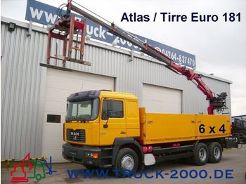 MAN 26.364 6x4 m. Atlas/Tirre  Euro181 12,70m=1,07t. - Grue mobile