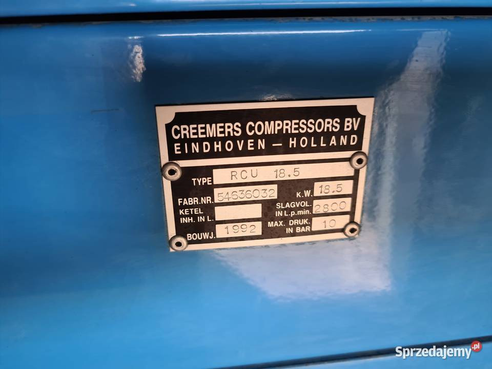 Compresseur d'air Kompresor śrubowy CREEMERS 18,5 kw: photos 6