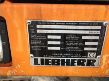 Pelle sur chenille LIEBHERR R904C HDSL: photos 1