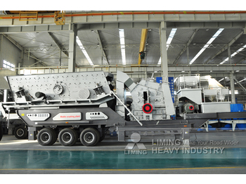 Concasseur à percussion neuf LIMING Wheeled Mobile Impact Crusher Mobile Stone Impactor Crusher: photos 3