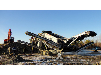 Concasseur mobile neuf Liming 300 TPH Gypsum Aggregate Crushing and Screening Plant Layout: photos 3
