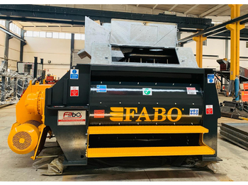 FABO Double Shaft Concrete Mixer ( Twin Shaft Mixer ) - matériel de béton