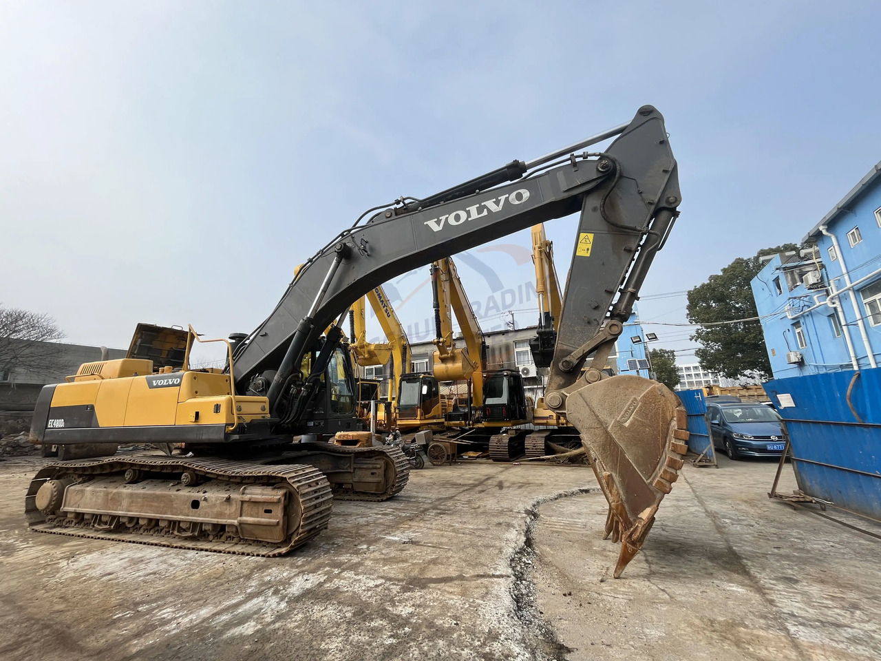 Pelle sur chenille New arrival second hand  hot selling Excavator construction machinery parts used excavator used  Volvo EC480D  in stock for sale: photos 6