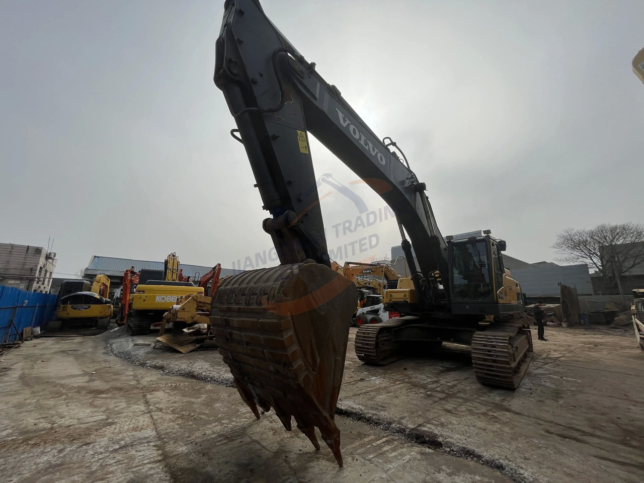 Pelle sur chenille New arrival second hand  hot selling Excavator construction machinery parts used excavator used  Volvo EC480D  in stock for sale: photos 4