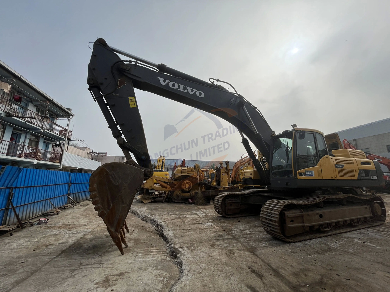 Pelle sur chenille New arrival second hand  hot selling Excavator construction machinery parts used excavator used  Volvo EC480D  in stock for sale: photos 5