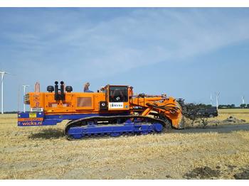 Inter-Drain Inter-Drain trenchers dewatering / drainage  - trancheuse