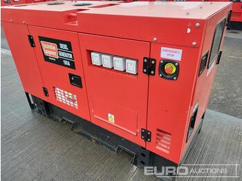 Groupe électrogène Unused 2022 GF3-15 15KvA Single Phase (Certificate of Compliance Available): photos 1