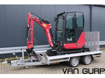 Yanmar SV17VT Powertilt + trailer 2700kg | 2022 | 150h - Mini pelle: photos 1